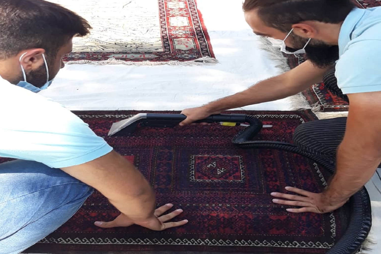 مخزن موزه ملی فرش ایران تجهیز و پاک‌سازی شد